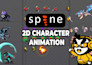 design custom 2d spine animations for your game